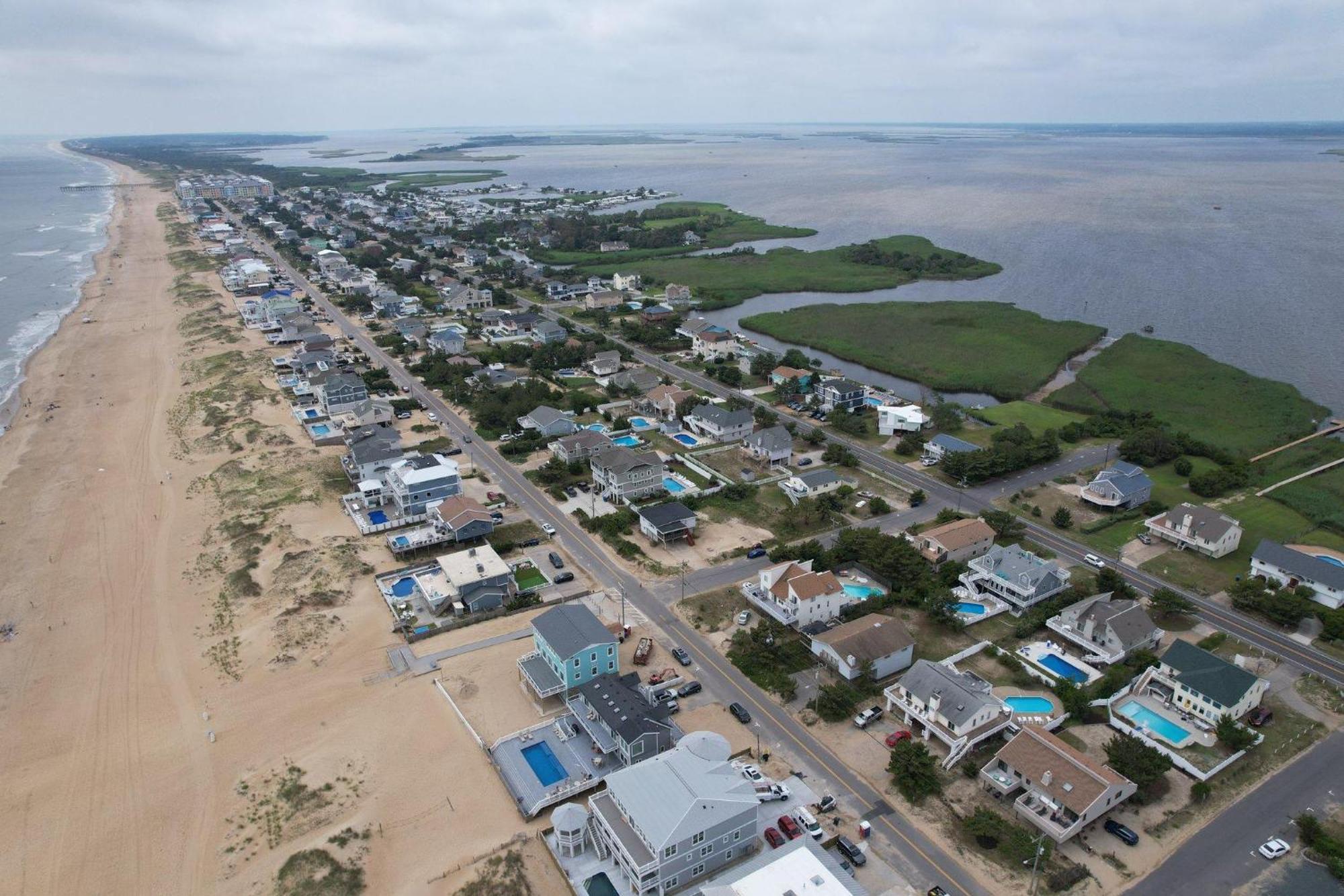 Villa Shifting Sands à Virginia Beach Extérieur photo